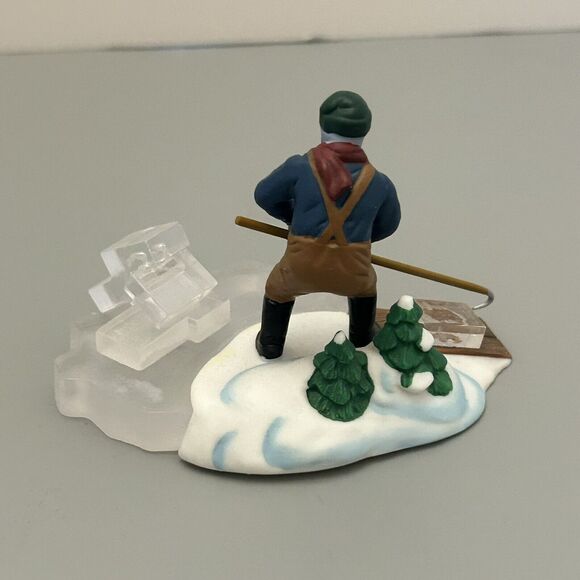 Dept 56 Heritage Village Collection Blue Star Ice Harvesters #5650-2 - Picture 9 of 12